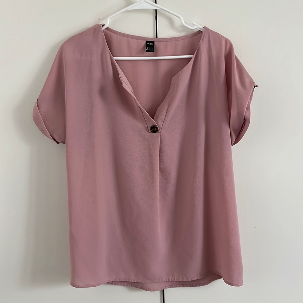 Light pink blouse